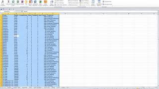 Microsoft Excel 2010 Level Three Video 9 Create Named Ranges