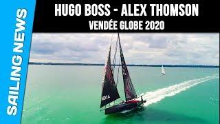 IMOCA Hugo Boss en navigation - Alex Thomson