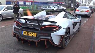 Supercars Arriving, FLAMES! 1100HP 991 Turbo, ArmyTrix GT-R,Bull X 6 GTI,600LT,C63 Black Series Etc!