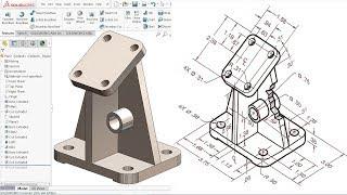 SolidWorks Tutorial for beginners Exercise 19