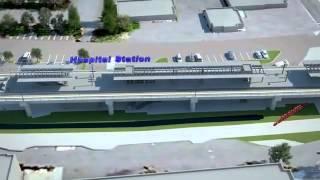 Sound Transit - East Link Extension alignment animation