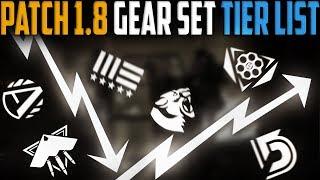 The Division | Patch 1.8 Gear Set Tier List | What to Farm/Play in 1.8