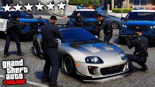 La POLICIA se LLEVA mi SUPRA MODIFICADO y lo RECUPERO!  GTA5 RP