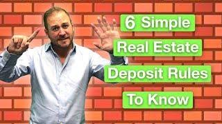 Real Estate Deposit Rules Ontario