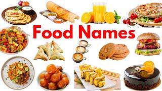 Food Vocabulary for Kids | Food Name | Food Names in English | Names of Food #food #educare #foods