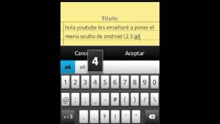 menu oculto android