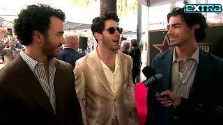 Jonas Brothers Tease New ALBUM at Walk of Fame Ceremony (Exclusive)