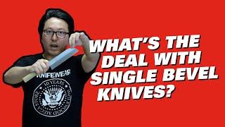 What's the Deal with Single Bevel Knives?