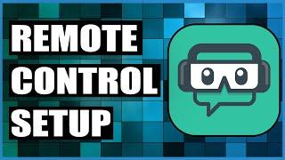 How to use Remote Control in Streamlabs OBS | Single Monitor Stream Solution!