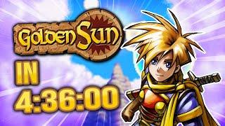 Golden Sun Any% No S&Q Speedrun in 4:36:00 by ShuriBear