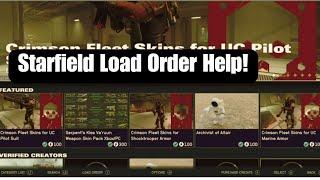 How to set your Starfield Creations Load Order on XBox Series X #starfield #starfieldmods