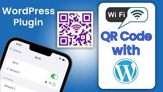 WIFI QR Code Generate For WordPress Website | WordPress QR Code generator |  Sharabindu