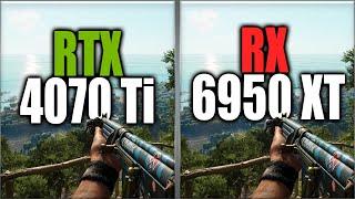 RTX 4070 Ti vs RX 6950 XT : Ultimate GPU Showdown - Tested 20 Games