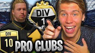 Vi bestemte oss for å spille PRO CLUBS helt til vi kommer til Division 1...  (Pro Clubs #1)