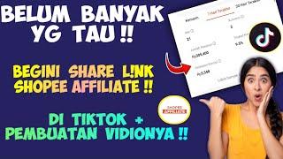 Cara Share Link Shopee Affiliate Ke Tiktok