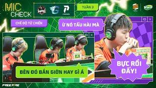 WAG.Cyrus: "Bên đó bắn giỡn hay gì á" | MIC CHECK | Yomost VFL Summer 2023