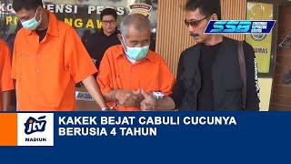 NGAWI - Kakek Bejat Cabuli Cucunya Berusia 4 Tahun