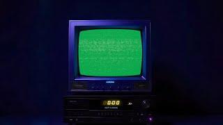 Green Screen Old TV With Video Recorder | Global Kreators