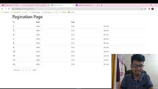 pagination in php with next and previous button