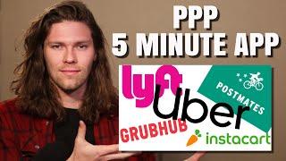 PPP Gross Income Application [Uber, Lyft, Instacart, Etc..]