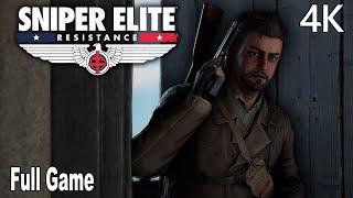 Sniper Elite Resistance Full Gameplay Walkthrough Full Game 4K