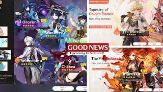 NEW UPDATE!! 5.2 Banners ROADMAP!, Mavuika New Kit leaks & Pyro Traveller Kit - Genshin Impact