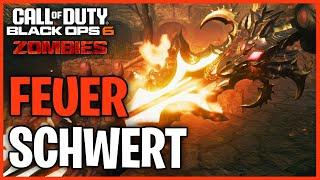 Wunderwaffe Caliburn Feuerschwert (Drache) bekommen | Citadelle des Morts | Black Ops 6 Zombies