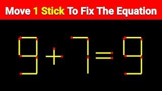 If you are GENIUS solve this | Matchstick puzzle | Ep : 28