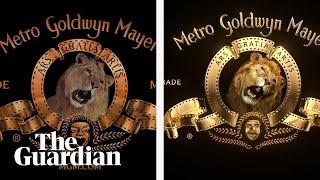 Spot the difference: MGM replaces roaring lion with CGI double