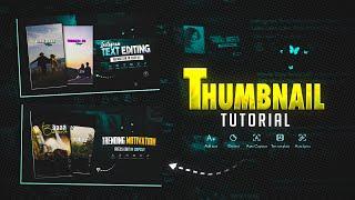 How to Edit Thumbnail Like @Amareditz.. | Thumbnail Tutorial 