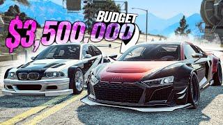 $3,500,000 Budget Build in Need for Speed HEAT! (Audi R8 & BMW M3 GTR)