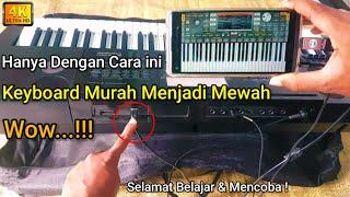 CARA BELAJAR SAMPLING ORGAN TUNGGAL KEYBOARD ORG ANDROID MANTAP !!!