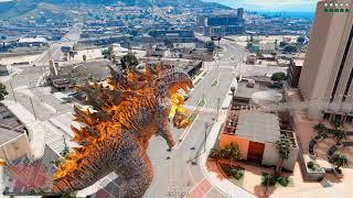 ГОДЗИЛЛА СТАЛ БОГОМ МОНСТРОВ В ГТА 5 МОДЫ! GODZILLA ЭВОЛЮЦИЯ ОБЗОР МОДА GTA 5! ГТА МОД MODS ИГРЫ