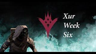 Xur Destiny The Taken King Week 6!!