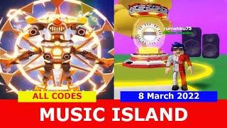 NEW UPDATE [MUSIC ISLAND] ALL CODES! Clicker Simulator! ROBLOX  | March 8, 2022