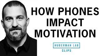 How Your Phone Affects the Brain & Motivation | Dr. Andrew Huberman