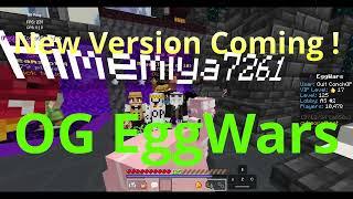 【New Mega Map】OG EggWars Update CubeCraft bedrock minecraft Trials PVP server game play