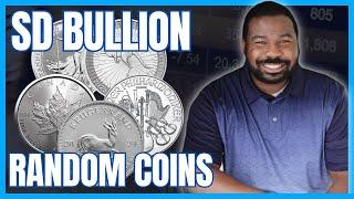 SD Bullion Random 1 oz Silver Coins