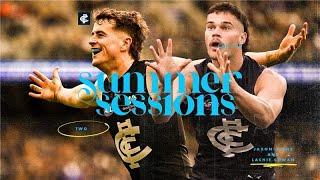 The gossip kings of IKON Park?  Lachie Cowan and Jaxon Binns on Summer Sessions