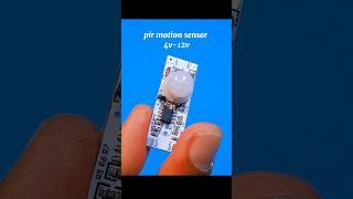 Human directive pir motion sensor project.