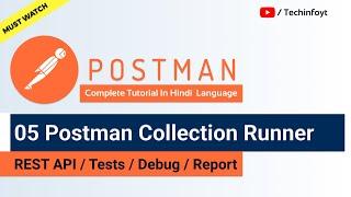 #5 collection runner in postman | complete postman tutorials