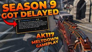 Season 9 GOT DELAYED! - AK117 Meltdown Gameplay! Cod Mobile Best AK117 Skin?