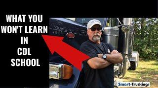 5 Things You WON'T Learn in Truck Driving School!