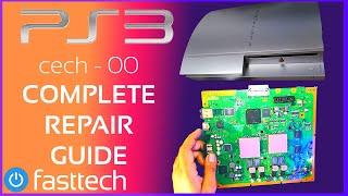 PS3 FAT CECHH01 Thermal Paste Replacement and General Repair Guide (Disc Drive, Fan, No WIFI)