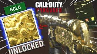 I Unlocked The Best GOLD Weapon Camo In Vanguard!!! {MP40}