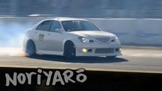 High-speed Verossa drift at Tsukuba Circuit