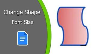 How to Change Font Size Shape on Google Docs