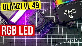 LED RGB Videolicht unter 30 Euro: ULANZI VL49 Videolicht RGB mit 2000 mAh Akku. Langzeiterfahrung