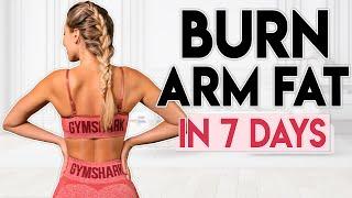 BURN ARM FAT in 7 Days (sexy upper body) | 6 minute Workout