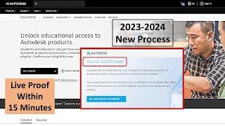 how to create Autodesk student account And Verify AutoDesk Student Account | 2023-2024 new update